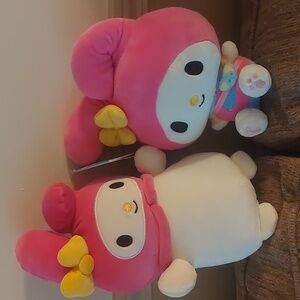 Sanrio My Melody Plush Doll Lot of 2